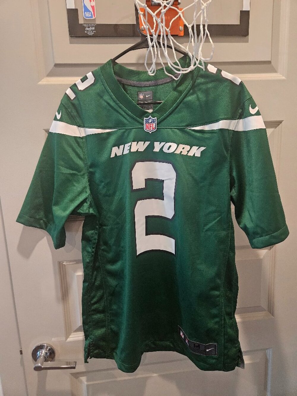 Nike New York Jets Jersey Zac Wilson